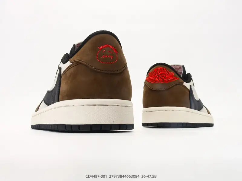 Air Jordan Sepatu Basket Low Top Kulit CD4487-001 #27973844663084